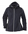 Куртка софтшелл женская HANG GLIDING, темно-синяя с логотипом в Самаре заказать по выгодной цене в кибермаркете AvroraStore