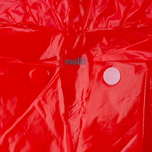 Дождевик-плащ BrightWay, красный с логотипом в Самаре заказать по выгодной цене в кибермаркете AvroraStore
