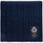 Плед Grasse, синий с логотипом в Самаре заказать по выгодной цене в кибермаркете AvroraStore