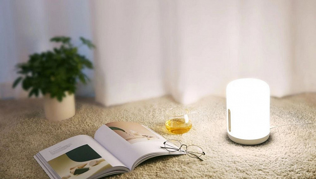 Лампа Mi Bedside Lamp 2, белая с логотипом в Самаре заказать по выгодной цене в кибермаркете AvroraStore