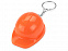 Брелок-открывалка Каска, оранжевый с логотипом в Самаре заказать по выгодной цене в кибермаркете AvroraStore