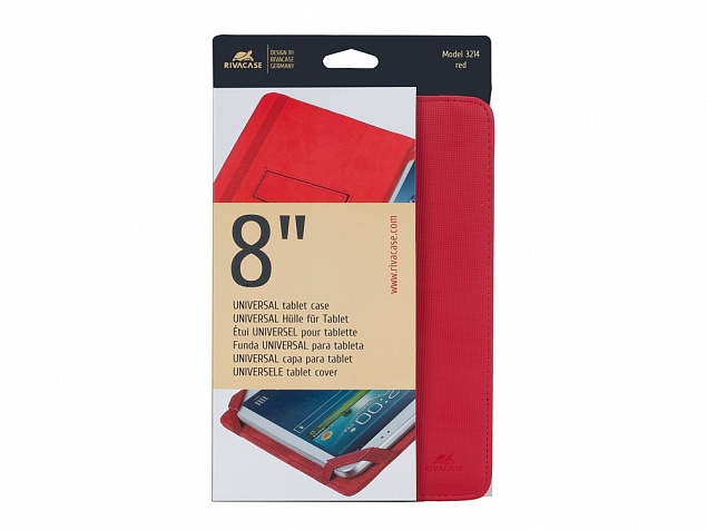 Чехол универсальный для планшета 8 с логотипом в Самаре заказать по выгодной цене в кибермаркете AvroraStore