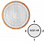 Колонка Bluetooth круглая с логотипом в Самаре заказать по выгодной цене в кибермаркете AvroraStore