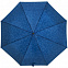 Складной зонт Magic с проявляющимся рисунком, синий с логотипом в Самаре заказать по выгодной цене в кибермаркете AvroraStore