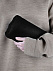 Флисовый плед Warm&Peace, черный с логотипом в Самаре заказать по выгодной цене в кибермаркете AvroraStore