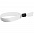 Несъемный браслет Seccur, белый с логотипом в Самаре заказать по выгодной цене в кибермаркете AvroraStore