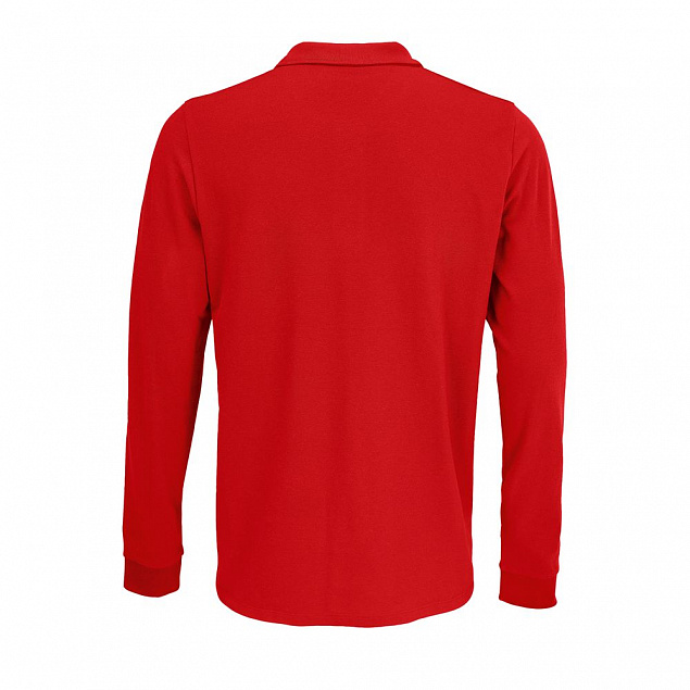 Рубашка поло с длинным рукавом Prime LSL, красная с логотипом в Самаре заказать по выгодной цене в кибермаркете AvroraStore