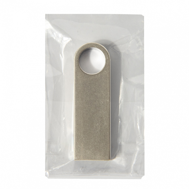 USB flash-карта SMART (8Гб), серебристая, 3,9х1,2х0,4 см, металл с логотипом в Самаре заказать по выгодной цене в кибермаркете AvroraStore