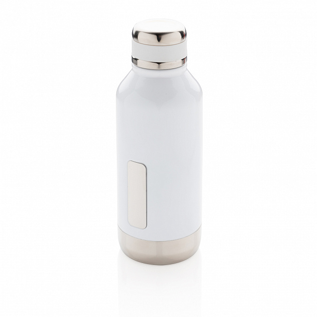 Герметичная вакуумная бутылка с шильдиком с логотипом в Самаре заказать по выгодной цене в кибермаркете AvroraStore