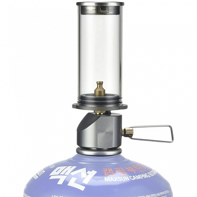 Туристическая газовая лампа BRS-55 с логотипом в Самаре заказать по выгодной цене в кибермаркете AvroraStore