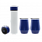 Набор Hot Box duo E2W (белый с синим) с логотипом в Самаре заказать по выгодной цене в кибермаркете AvroraStore