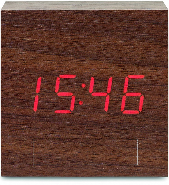 ЖК часы из МДФ с логотипом в Самаре заказать по выгодной цене в кибермаркете AvroraStore