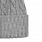 Шапка Heat Trick, светло-серый меланж с логотипом в Самаре заказать по выгодной цене в кибермаркете AvroraStore