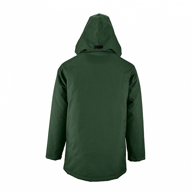 Куртка на стеганой подкладке Robyn, темно-зеленая с логотипом в Самаре заказать по выгодной цене в кибермаркете AvroraStore