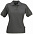 Рубашка поло женская SEMORA, антрацит (серая) с логотипом в Самаре заказать по выгодной цене в кибермаркете AvroraStore