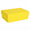 Коробка картонная, "COLOR" 11,5*6*17 см; желтый с логотипом в Самаре заказать по выгодной цене в кибермаркете AvroraStore