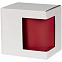 Коробка для кружки с окном Cupcase, белая с логотипом в Самаре заказать по выгодной цене в кибермаркете AvroraStore