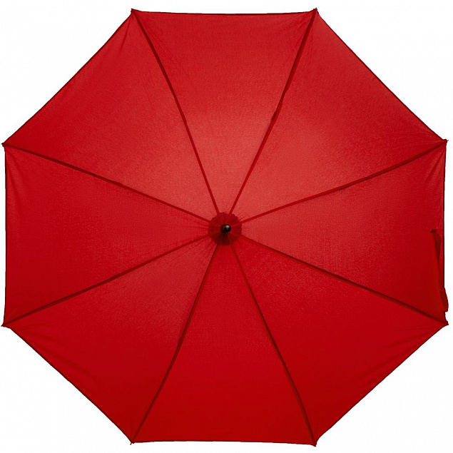 Зонт-трость Color Play, красный с логотипом в Самаре заказать по выгодной цене в кибермаркете AvroraStore