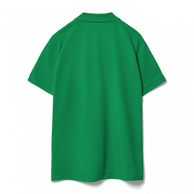 Рубашка поло мужская Virma Premium, зеленая с логотипом в Самаре заказать по выгодной цене в кибермаркете AvroraStore