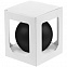 Елочный шар Gala Matt в коробке, 8,5 см, черный с логотипом в Самаре заказать по выгодной цене в кибермаркете AvroraStore