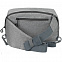 Рюкзак на одно плечо Burst Tweed, серый с логотипом в Самаре заказать по выгодной цене в кибермаркете AvroraStore