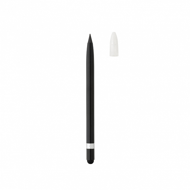 Алюминиевый вечный карандаш с ластиком с логотипом в Самаре заказать по выгодной цене в кибермаркете AvroraStore