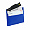 Держатель банковских купюр Versal - Синий HH с логотипом в Самаре заказать по выгодной цене в кибермаркете AvroraStore