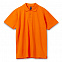 Рубашка поло мужская SPRING 210, оранжевая с логотипом в Самаре заказать по выгодной цене в кибермаркете AvroraStore