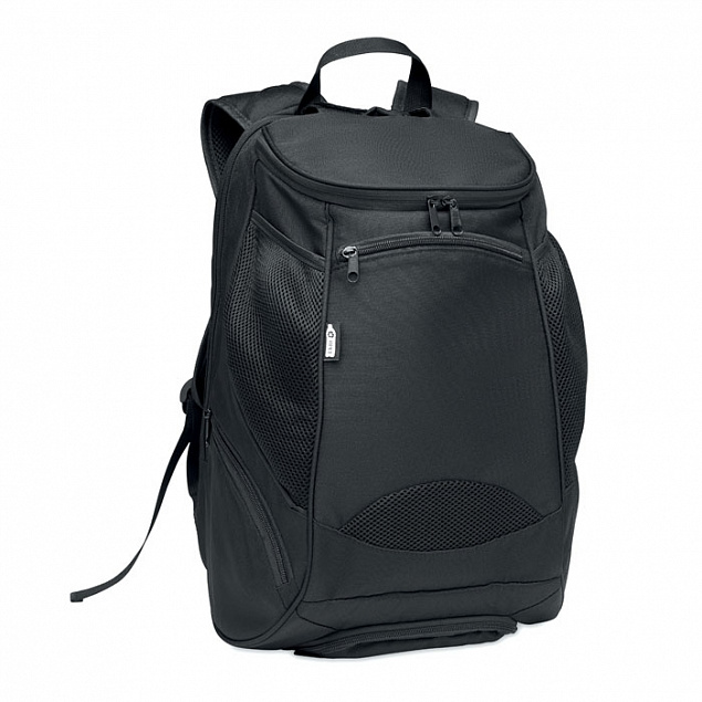 Рюкзак спортивный 600D RPET с логотипом в Самаре заказать по выгодной цене в кибермаркете AvroraStore