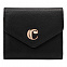 Женский кошелек Alma,черный с логотипом в Самаре заказать по выгодной цене в кибермаркете AvroraStore