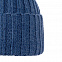 Шапка Norfold, синий меланж (джинс) с логотипом в Самаре заказать по выгодной цене в кибермаркете AvroraStore