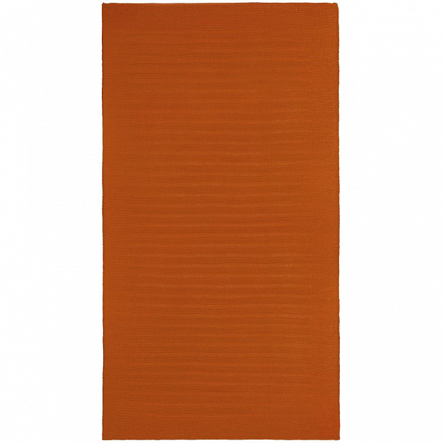 Плед Field, оранжевый с логотипом в Самаре заказать по выгодной цене в кибермаркете AvroraStore