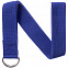 Ремень для йоги Loka, синий с логотипом в Самаре заказать по выгодной цене в кибермаркете AvroraStore