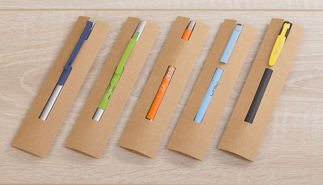 Футляр "Craft" для ручки/карандаша, картон с логотипом в Самаре заказать по выгодной цене в кибермаркете AvroraStore