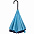 Зонт наоборот Style, трость, черный с логотипом в Самаре заказать по выгодной цене в кибермаркете AvroraStore