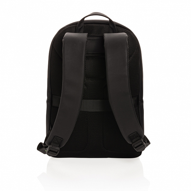 Рюкзак для ноутбука Swiss Peak Deluxe из экокожи (без ПВХ) с логотипом в Самаре заказать по выгодной цене в кибермаркете AvroraStore