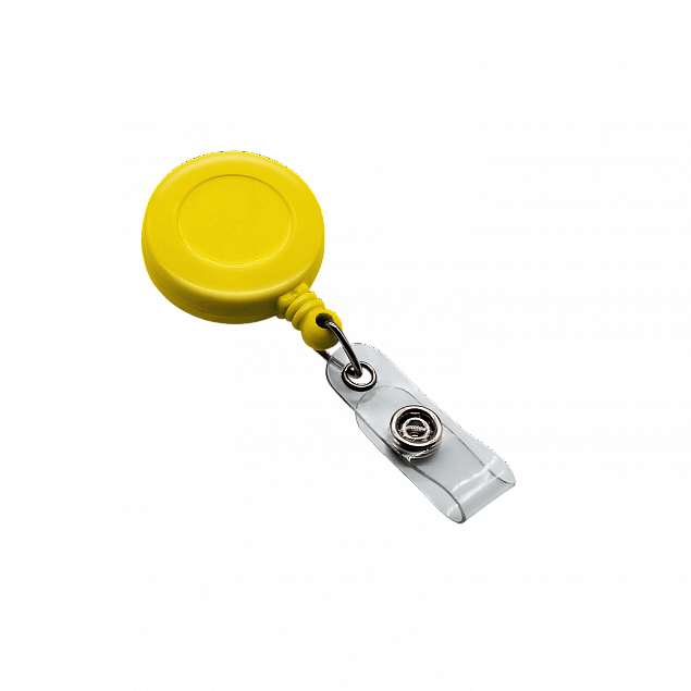Ретрактор 4hand (желтый) с логотипом в Самаре заказать по выгодной цене в кибермаркете AvroraStore