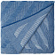 Плед Locus Solus, синий с голубым с логотипом в Самаре заказать по выгодной цене в кибермаркете AvroraStore