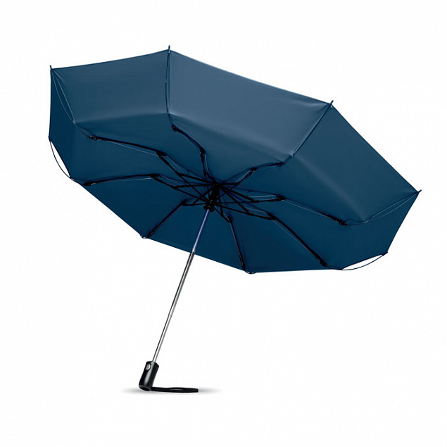 Складной реверсивный зонт с логотипом в Самаре заказать по выгодной цене в кибермаркете AvroraStore