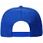 Бейсболка Snapback с прямым козырьком, ярко-синяя с логотипом в Самаре заказать по выгодной цене в кибермаркете AvroraStore