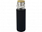 Thor, стеклянная бутылка объемом 660 мл с неопреновым чехлом, черный с логотипом в Самаре заказать по выгодной цене в кибермаркете AvroraStore