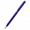 Ручка металлическая Tinny Soft софт-тач, синяя с логотипом в Самаре заказать по выгодной цене в кибермаркете AvroraStore