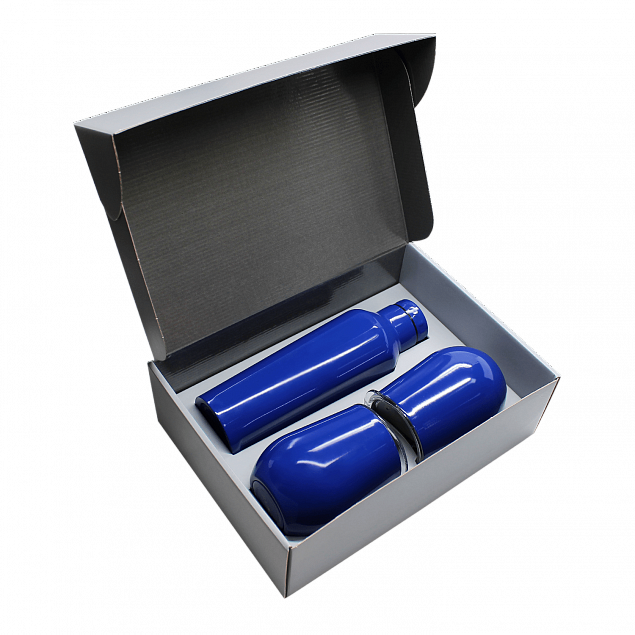 Набор Edge Box C2 grey (синий) с логотипом в Самаре заказать по выгодной цене в кибермаркете AvroraStore