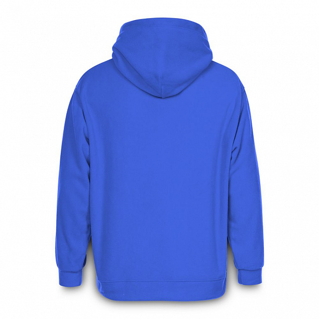 Худи флисовое унисекс Manakin, ярко-синее с логотипом в Самаре заказать по выгодной цене в кибермаркете AvroraStore
