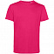 Футболка унисекс E150 Organic, ярко-розовая (фуксия) с логотипом в Самаре заказать по выгодной цене в кибермаркете AvroraStore