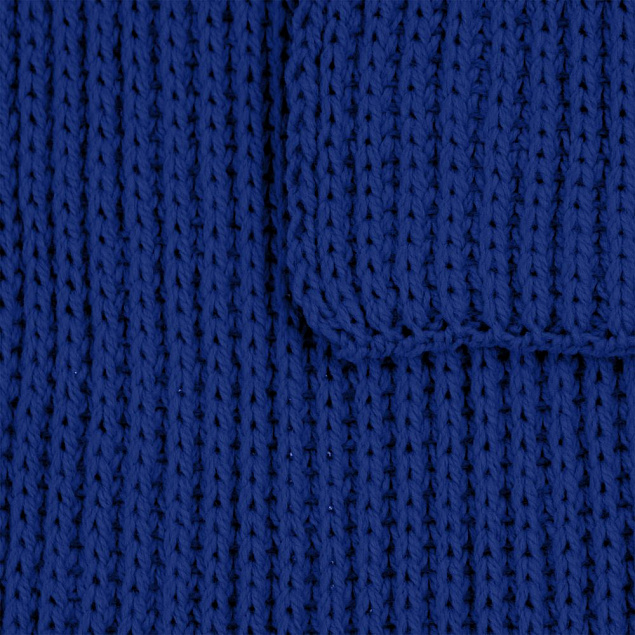 Шарф Nordkapp, ярко-синий с логотипом в Самаре заказать по выгодной цене в кибермаркете AvroraStore