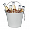 Металлическое ведро для пива 4 с логотипом в Самаре заказать по выгодной цене в кибермаркете AvroraStore