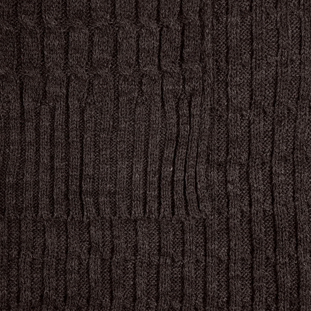 Плед Slumberland, коричневый меланж с логотипом в Самаре заказать по выгодной цене в кибермаркете AvroraStore