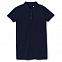 Рубашка поло мужская PHOENIX MEN, темно-синяя с логотипом в Самаре заказать по выгодной цене в кибермаркете AvroraStore
