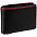 Кошелек Partinico, черный с красным с логотипом в Самаре заказать по выгодной цене в кибермаркете AvroraStore